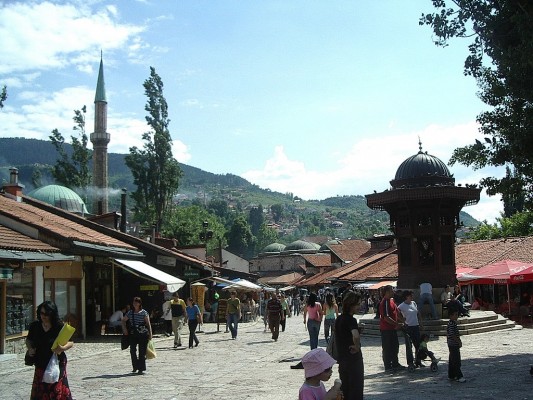 Sebilj_fountain_Sarajevo
