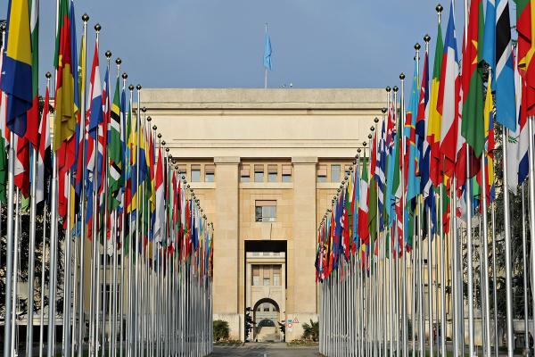 Palais Des Nations in Geneva