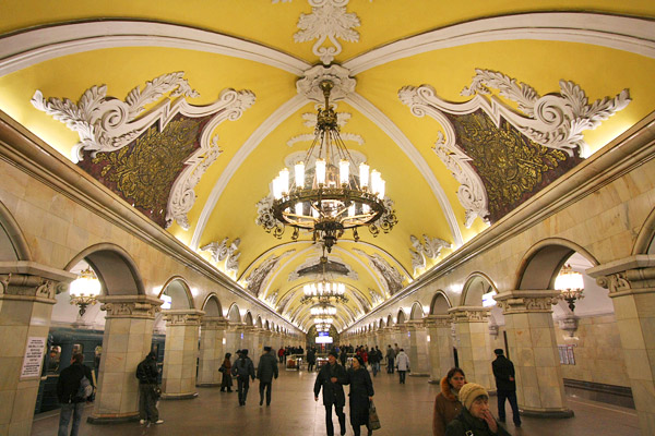 Metro Stations in Moscow